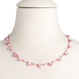 Betsey Johnson Heart Statement Necklace